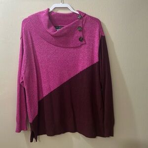 Geometric Lane Bryant sweater, size 18/20 very soft. Perfect condition